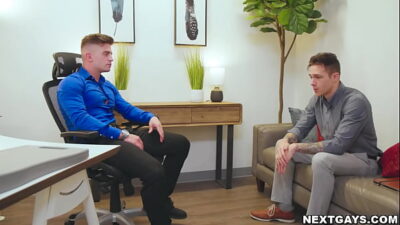 Jayden Marcos and Trevor Brooks are snowed in during the storm of the century